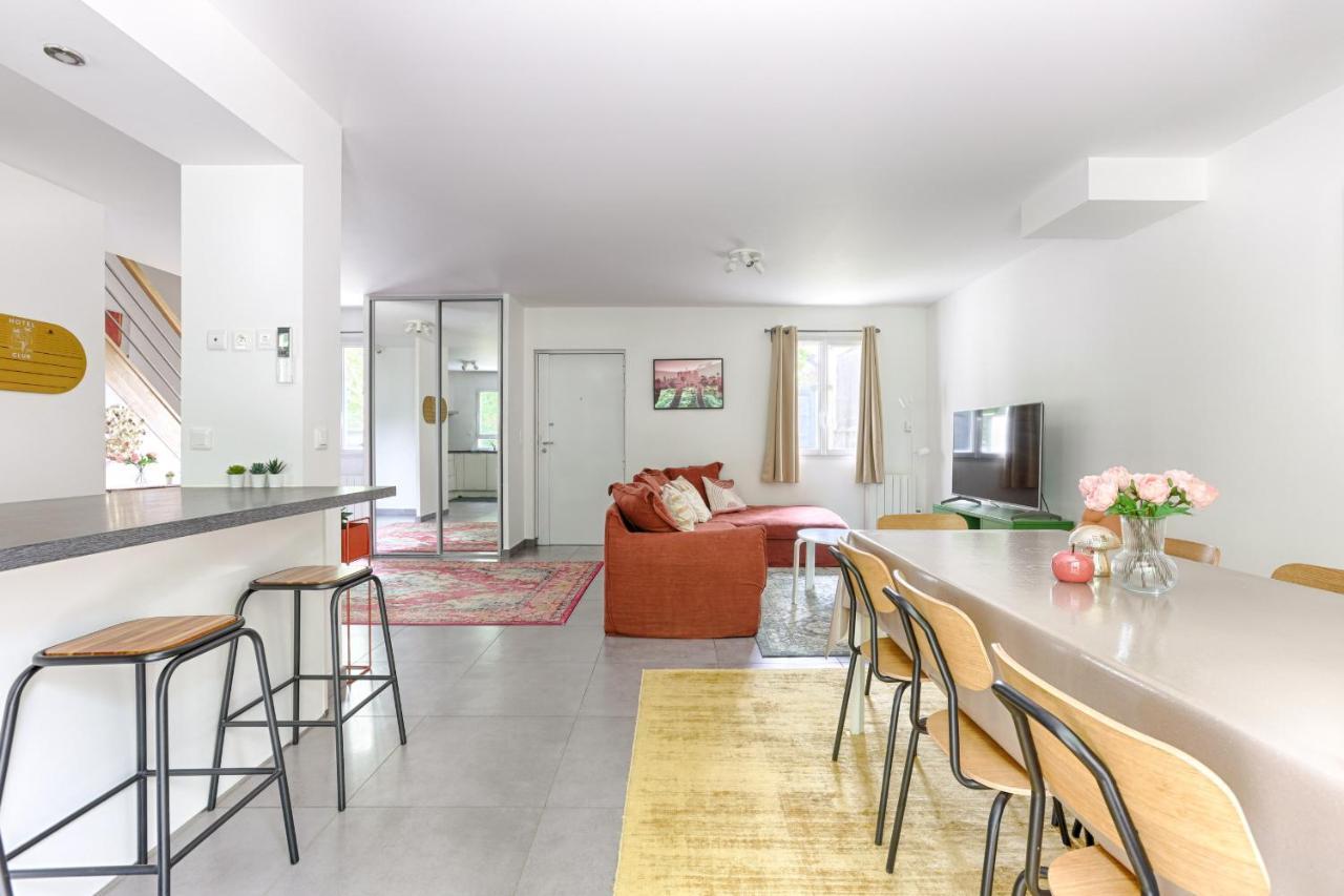 Square-bnb - La Maison Pastèque à 8min de Disney Montévrain Exterior foto